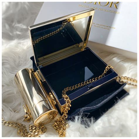 Dior minaudière clutch